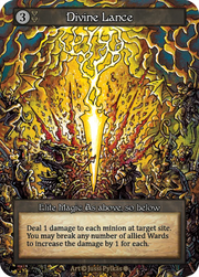 Gothic - Divine Lance - Foil