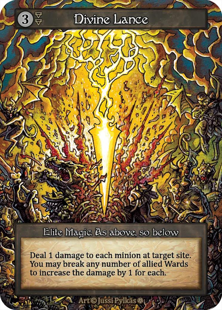 Gothic - Divine Lance - Foil