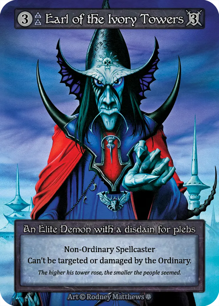 Gothic - Earl of the Ivory Tower - Foil