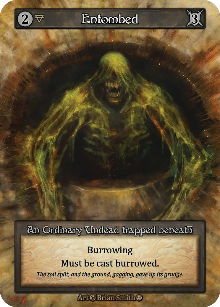 Gothic - Entombed - Foil