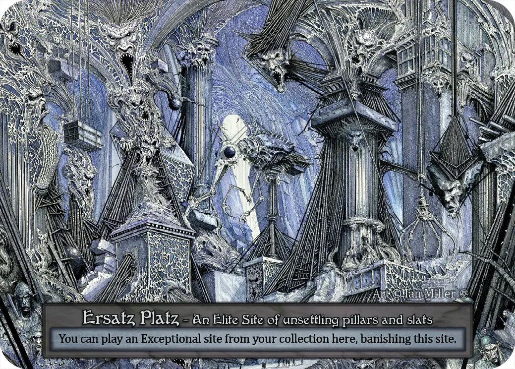 Gothic - Ersatz Platz - Foil