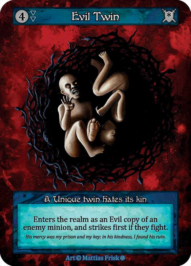 Gothic - Evil Twin - Foil