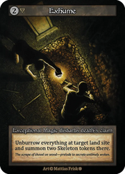 Gothic - Exhume - Non-Foil