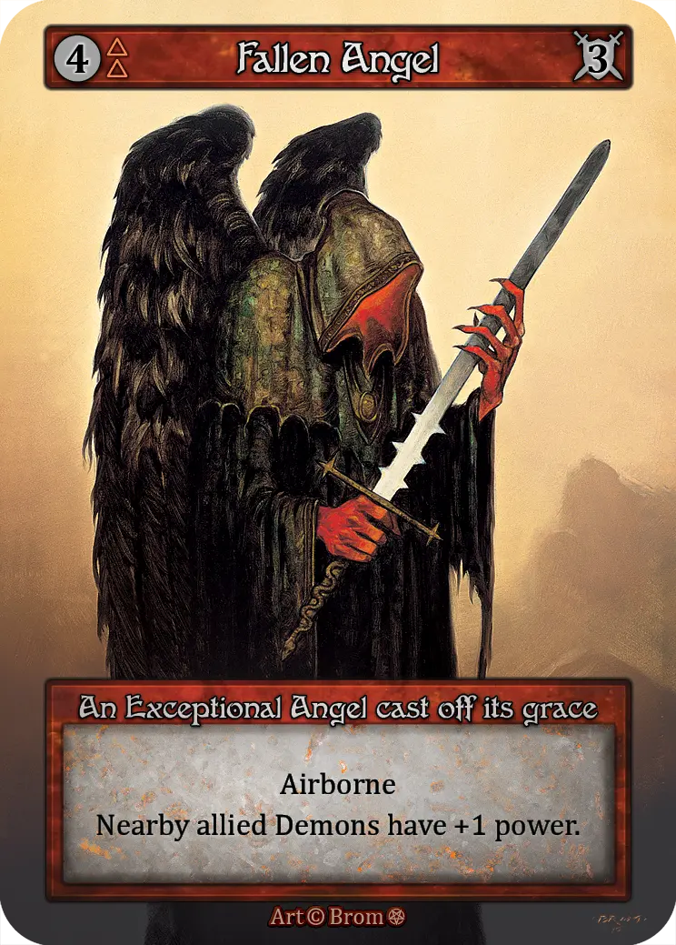 Gothic - Fallen Angel - Foil