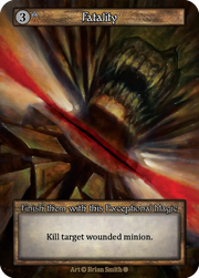 Gothic - Fatality - Foil