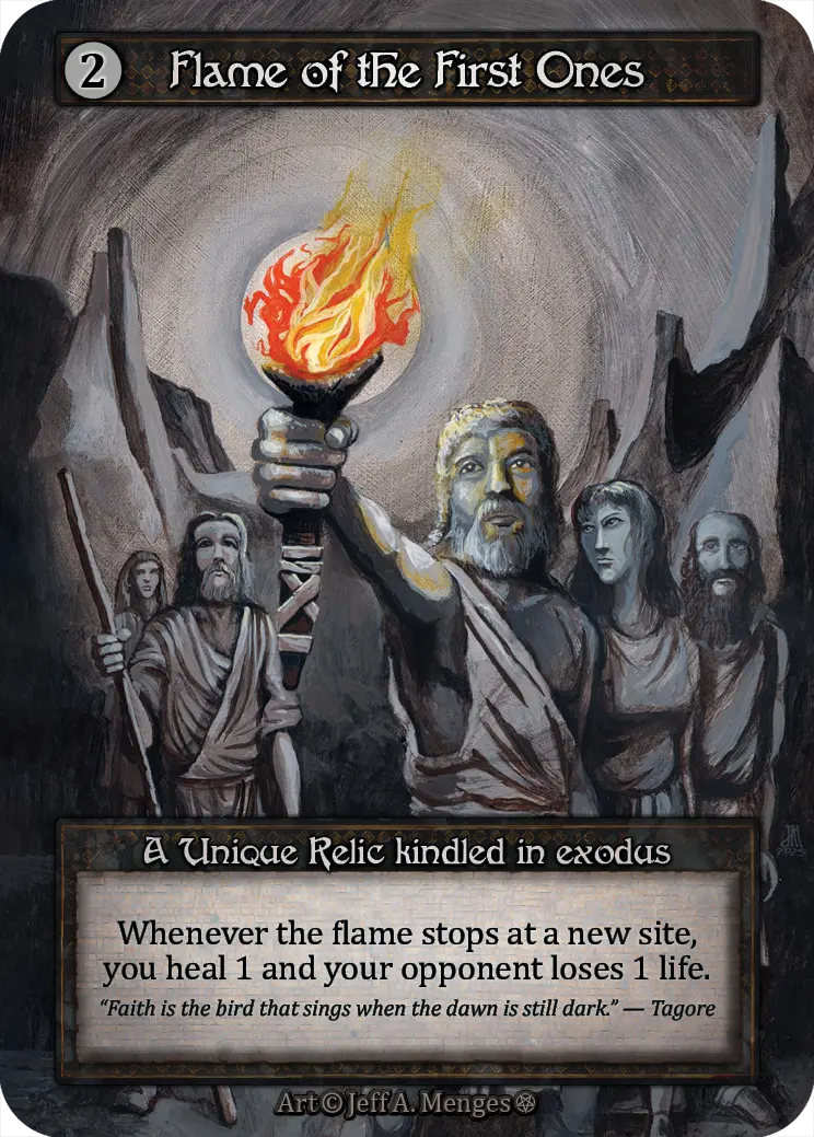Gothic - Flame of the First Ones - Foil