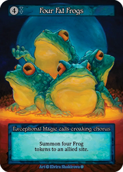 Gothic - Four Fat Frogs - Foil