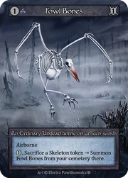 Gothic - Fowl Bones - Foil