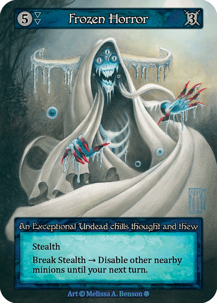 Gothic - Frozen Horror - Foil