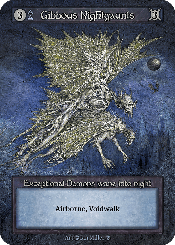 Gothic - Gibbous Nightguards - Non-Foil
