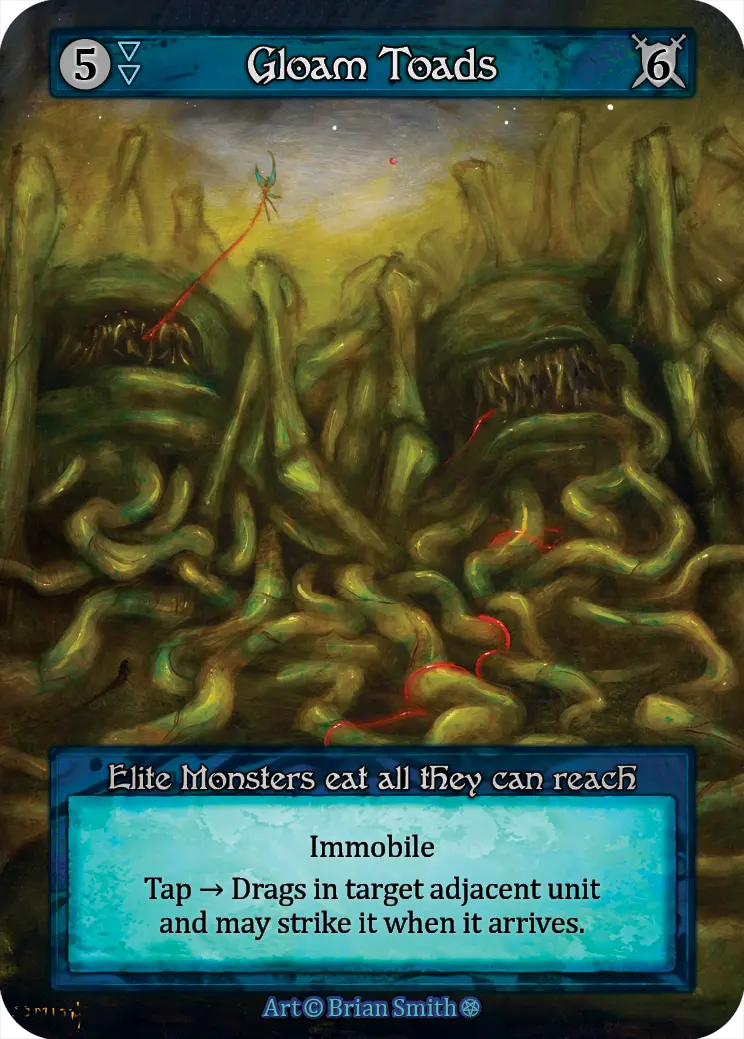 Gothic - Gloam Toads - Foil