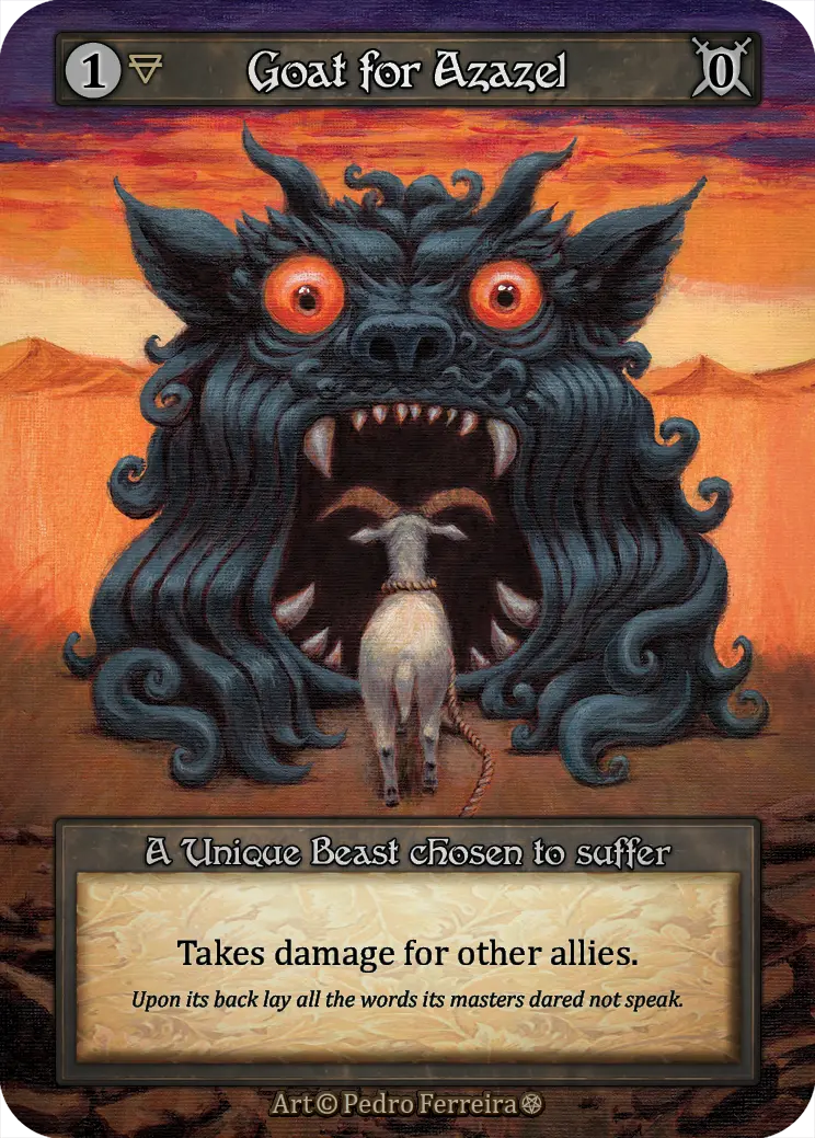Gothic - Goat for Azazel - Non-Foil