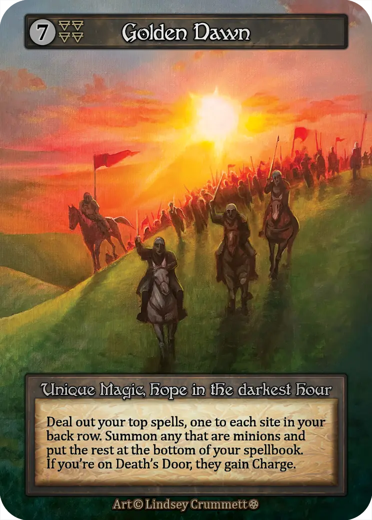 Gothic - Golden Dawn - Non-Foil