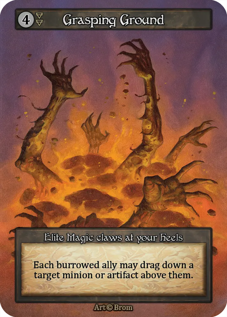 Gothic - Grasping Ground - Foil
