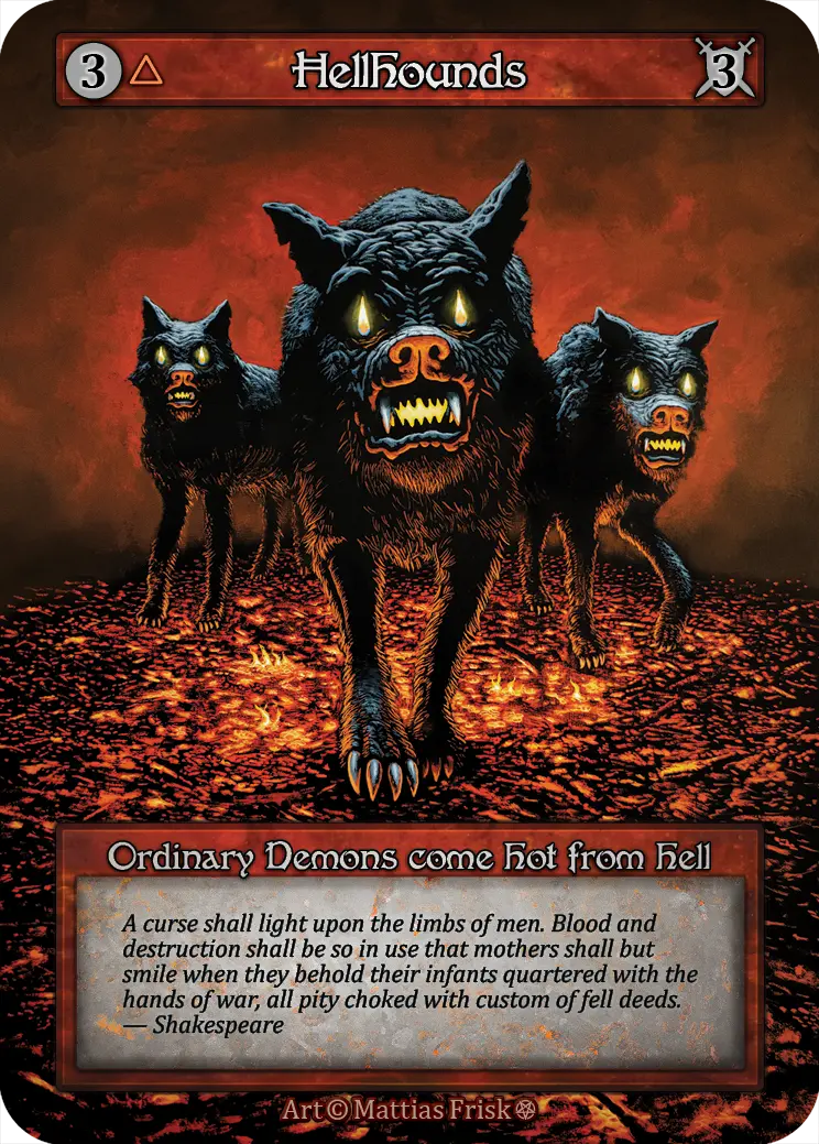 Gothic - Hellhounds - Non-Foil
