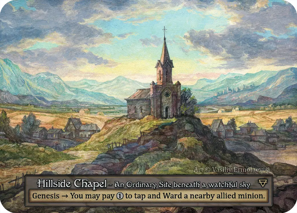 Gothic - Hillside Chapel - Foil