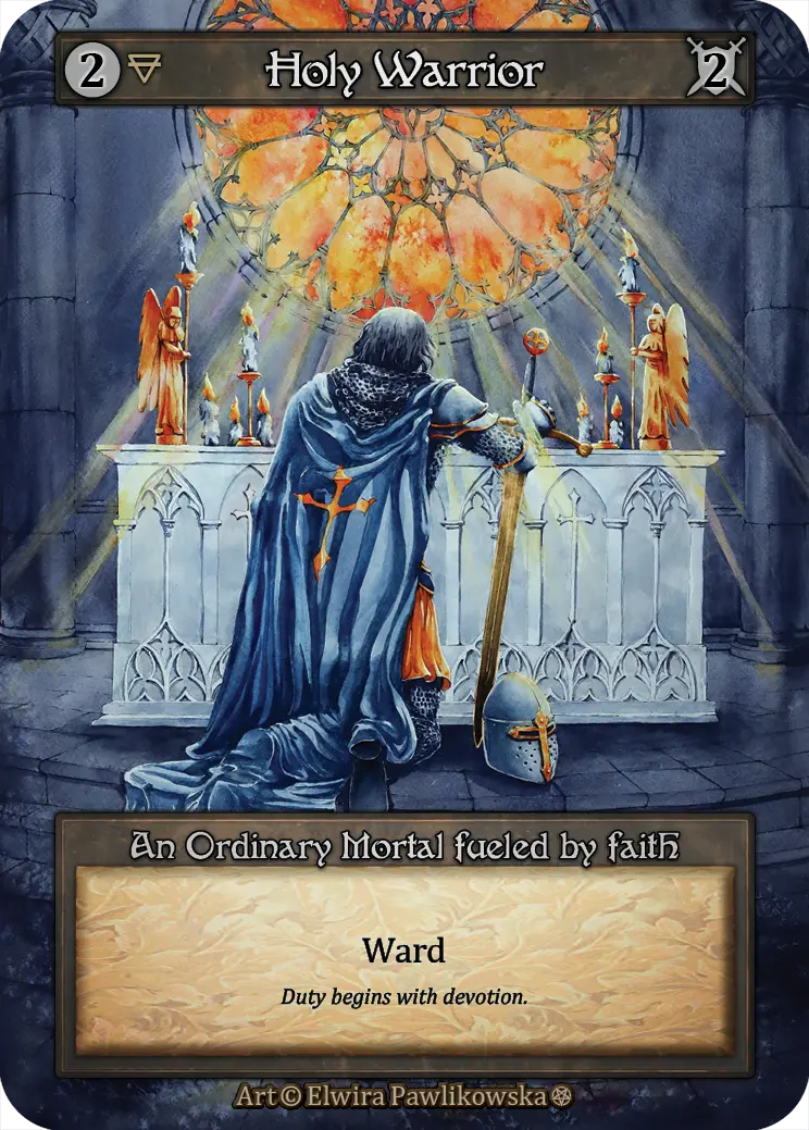 Gothic - Holy Warrior - Foil