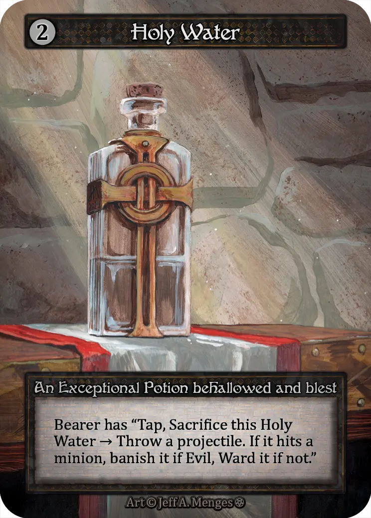 Gothic - Holy Water - Foil