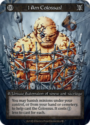 Gothic - I Am Colossus! - Non-Foil
