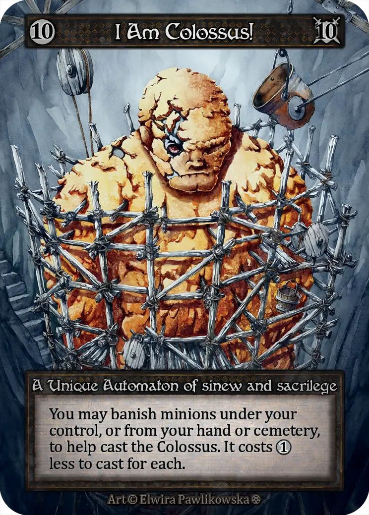 Gothic - I Am Colossus! - Non-Foil