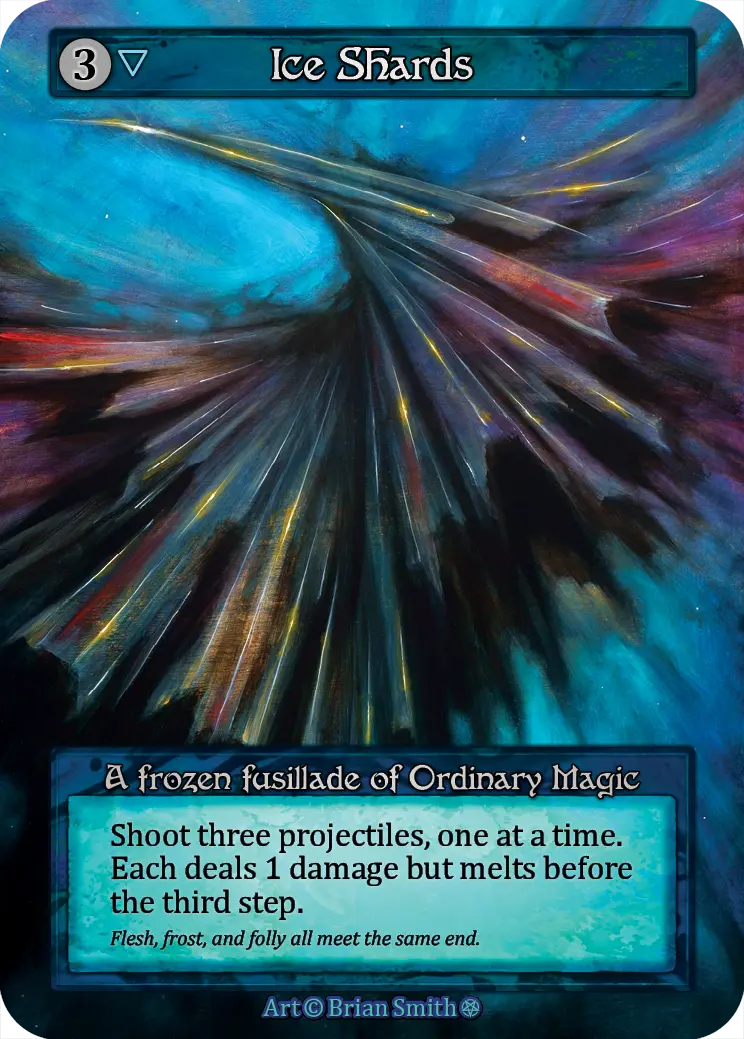 Gothic - Ice Shards - Foil