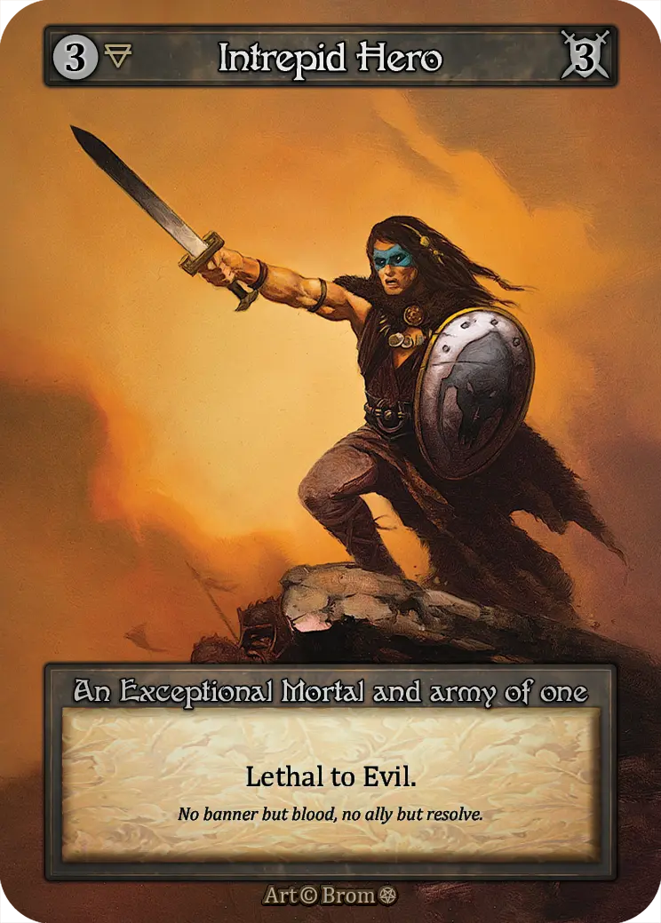 Gothic - Intrepid Hero - Foil