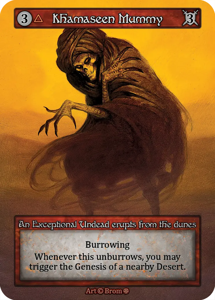 Gothic - Khamaseen Mummy - Non-Foil