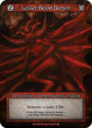 Gothic - Lesser Blood Demon - Foil