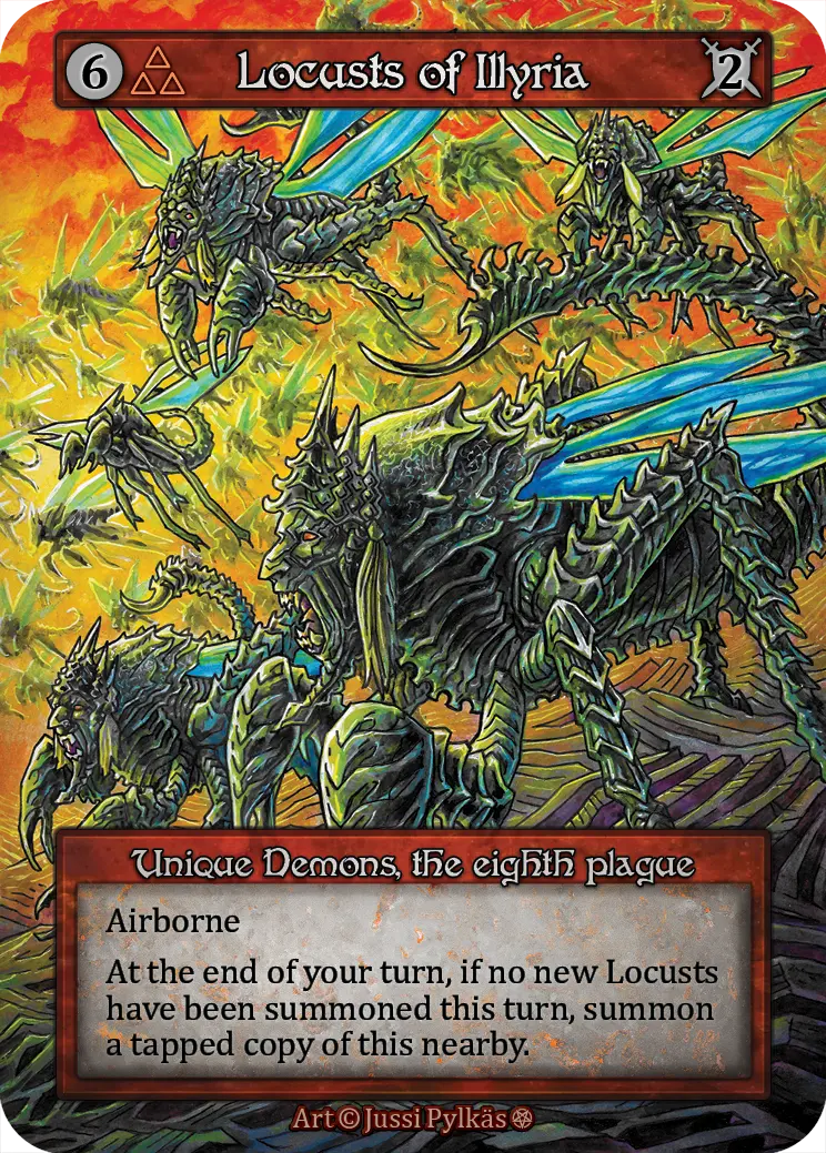 Gothic - Locusts of Illyria - Foil