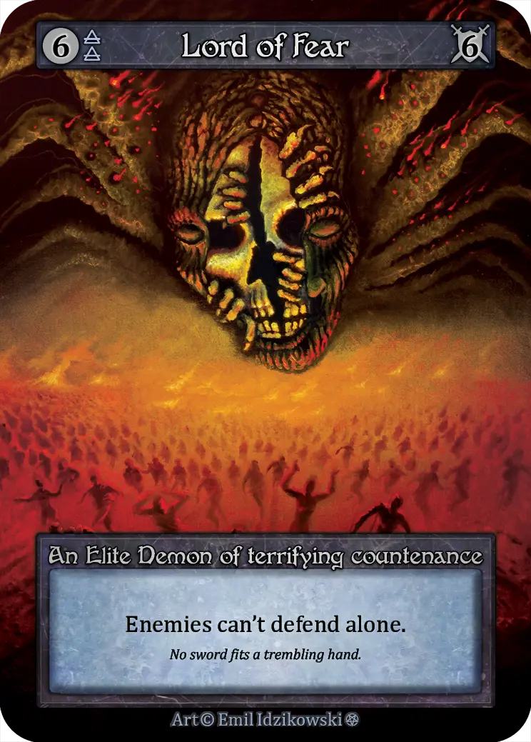 Gothic - Lord of Fear - Foil
