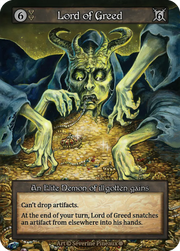 Gothic - Lord of Greed - Foil