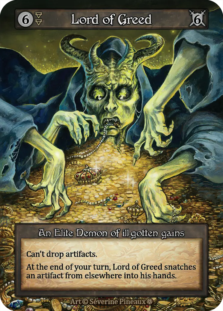 Gothic - Lord of Greed - Foil