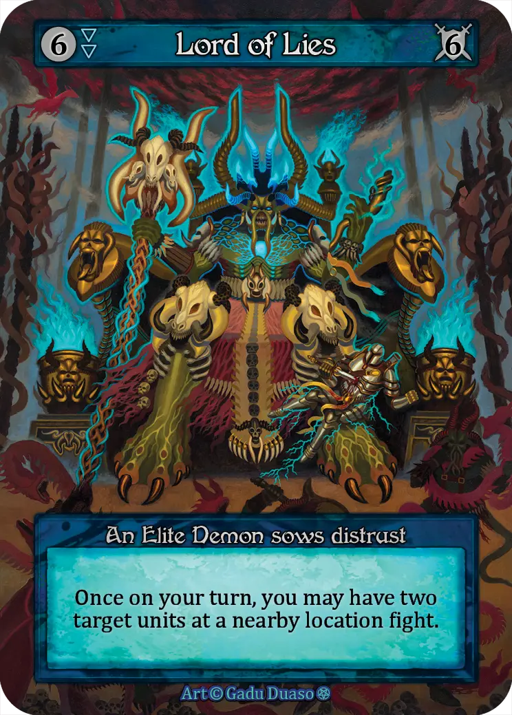 Gothic - Lord of Lies - Foil