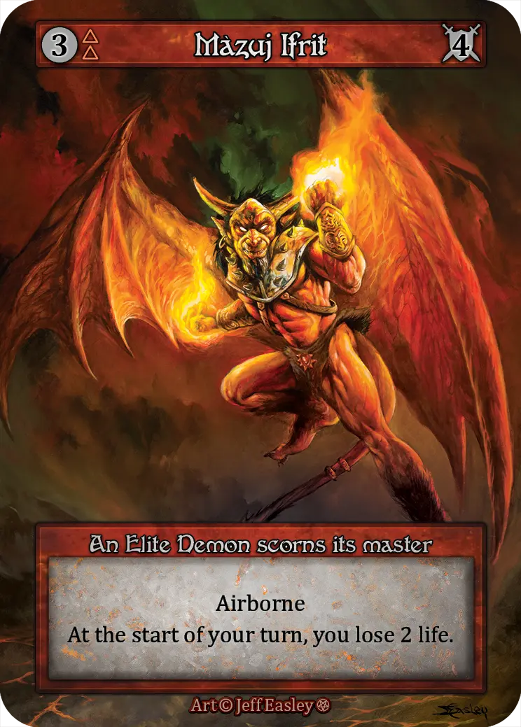 Gothic - Mazuj Ifrit - Foil
