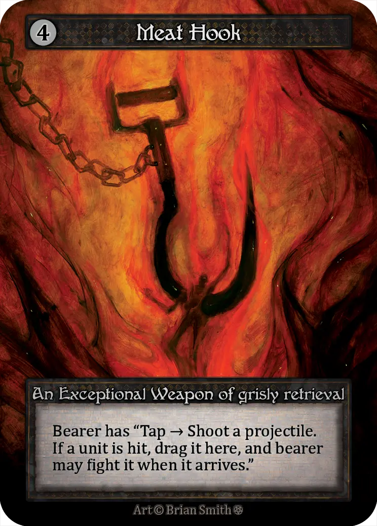 Gothic - Meat Hook - Foil