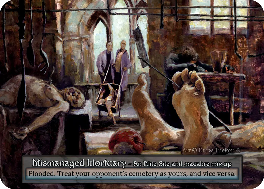Gothic - Mismanaged Mortuary - Foil