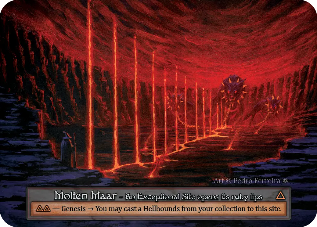 Gothic - Molten Maar - Foil
