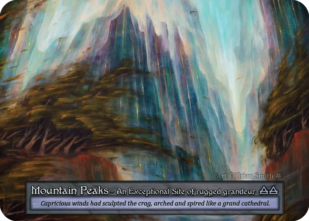 Gothic - Mountain Peaks - Foil