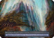 Gothic - Mountain Peaks - Foil
