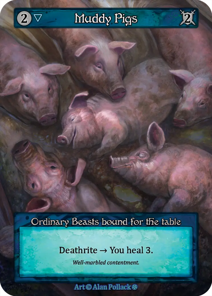 Gothic - Muddy Pigs - Foil