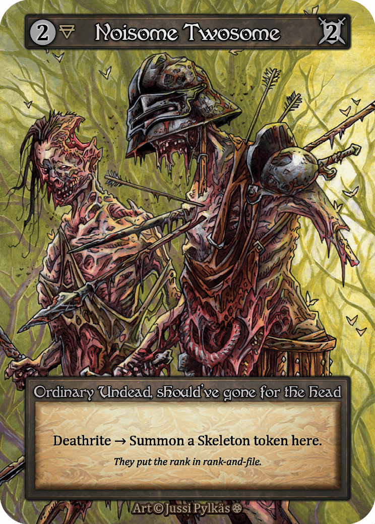 Gothic - Noisome Twosome - Non-Foil