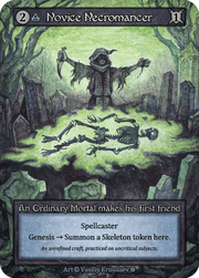 Gothic - Novice Necromancer - Non-Foil