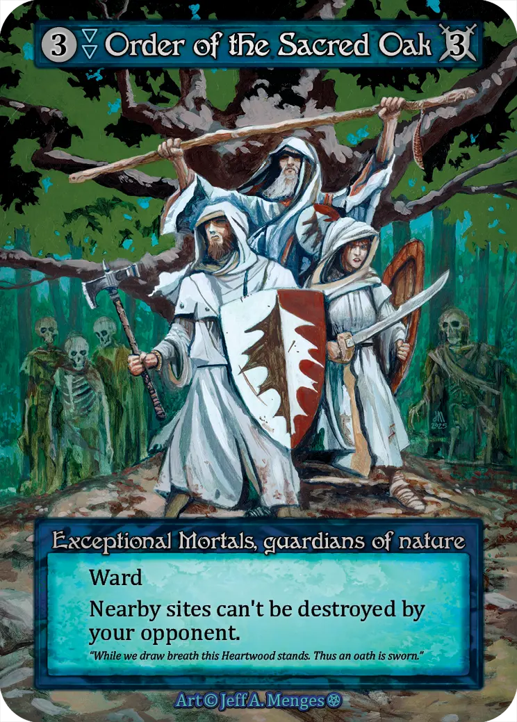 Gothic - Order of the Sacred Oak - Non-Foil