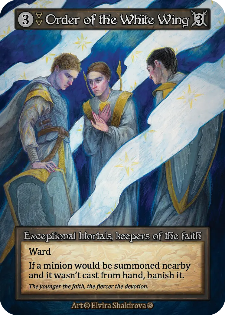 Gothic - Order of the White Wing - Foil