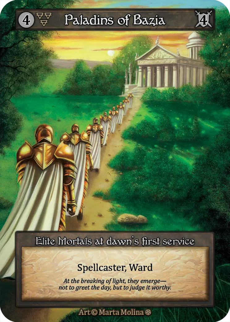 Gothic - Paladins of Bazia - Foil