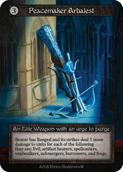 Gothic - Peacemaker Arbalest - Foil