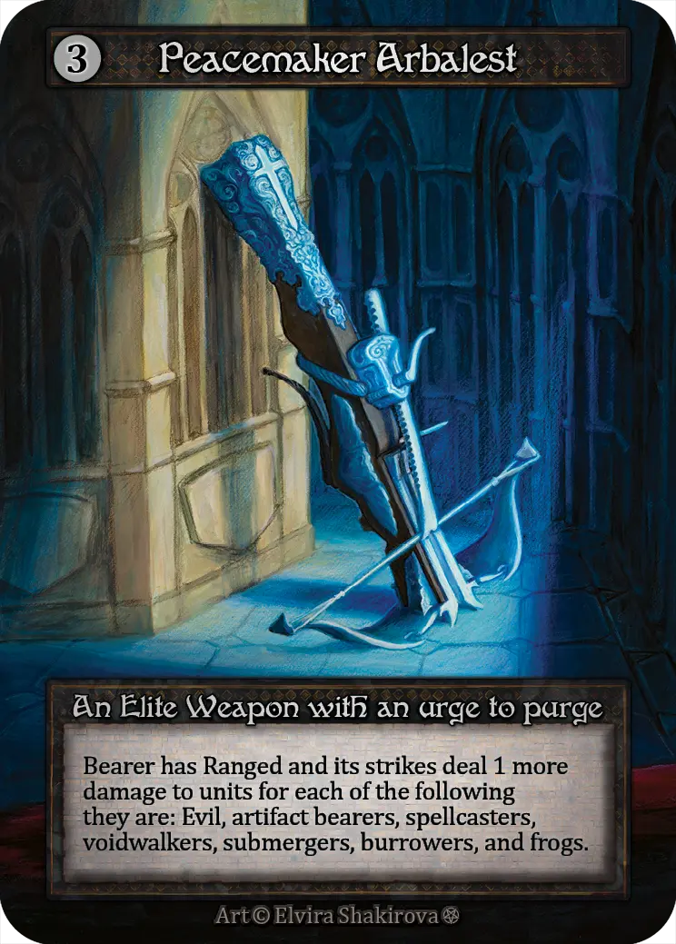 Gothic - Peacemaker Arbalest - Foil
