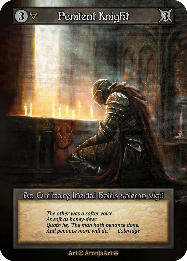 Gothic - Penitent Knight - Non-Foil