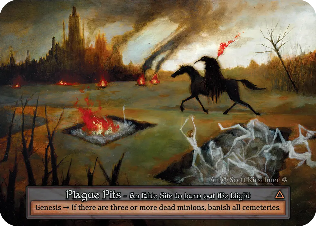 Gothic - Plague Pits - Foil