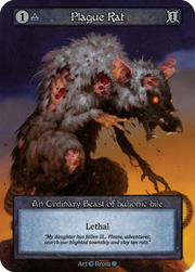 Gothic - Plague Rat - Foil